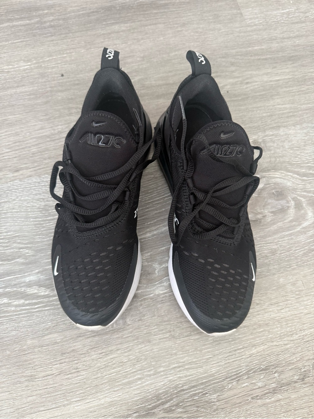 Nike Air Max 270 Black Athletic Sneakers